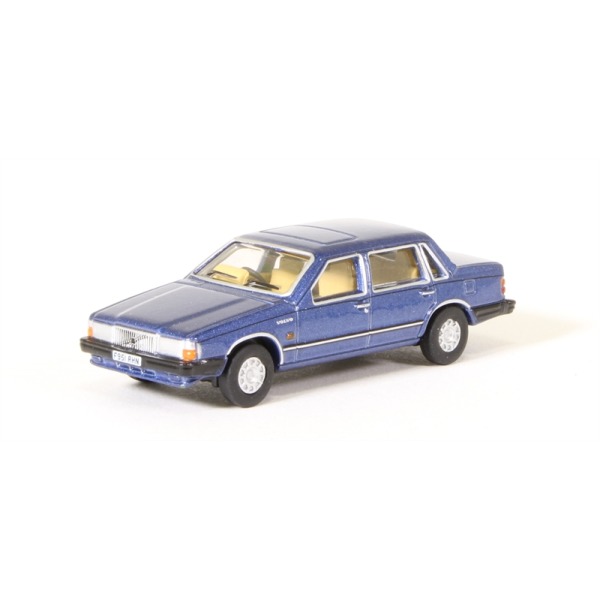 Oxford Diecast Volvo 760 Blue Metallic 1/76