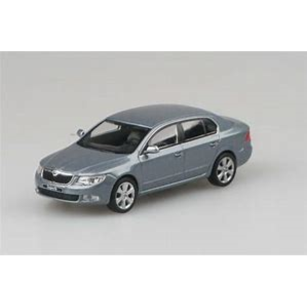 Abrex Skoda Superb II 2008 Steel 1/43