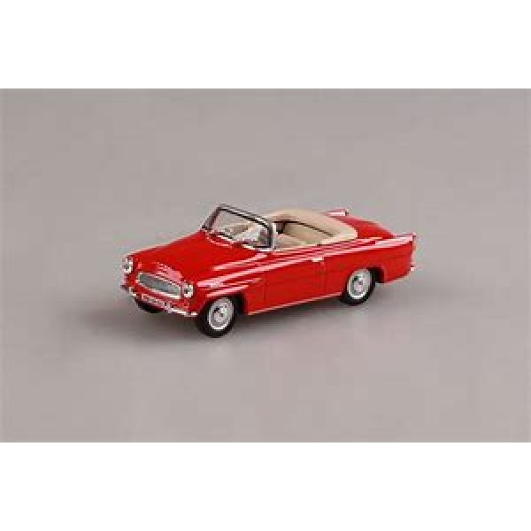 Abrex Skoda Felicia Roadster 1963 Red 1/43