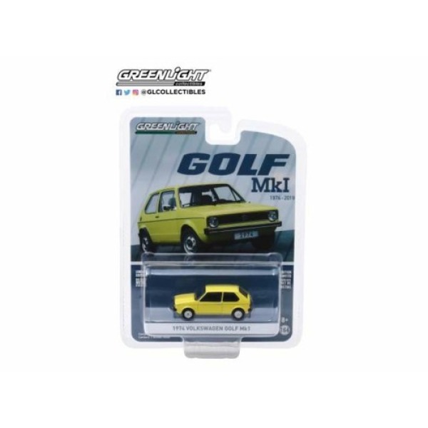 Green Light 1974 VW Golf MKI 45th Anniversary 1/64