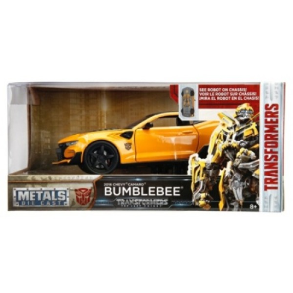 Jada 1/24 2016 CHEVROLET CAMARO BUMBLEBEE TRANSFORMERS THE LAST KNIGHT