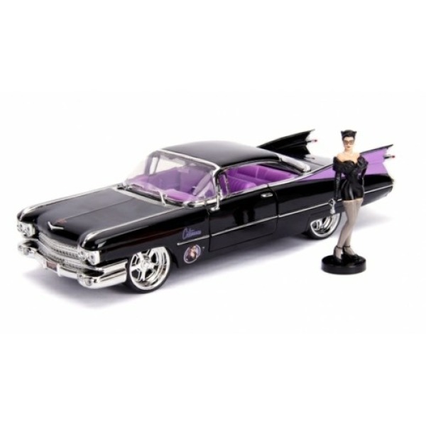 1959 Cadillac Includes Catwoman Figure