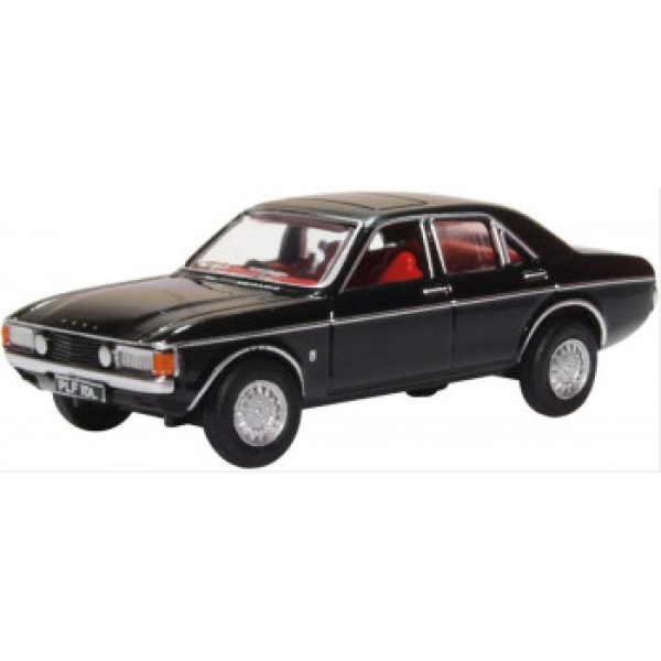 Oxford Diecast Ford Consul Granada Black  1/76 Scale