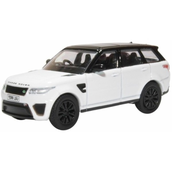 Oxford 1/76 Range Rover Sport SVR White