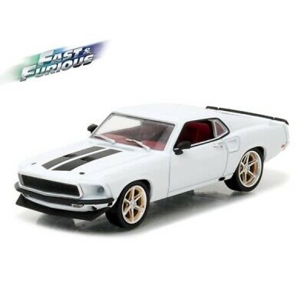 Greenlight Roman’s 1969 Ford Mustang (White) Fast and Furious 1/43 ...