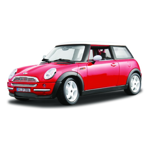 Burago 18-12034 - BMW Mini Cooper - Red - 1/18 Scale