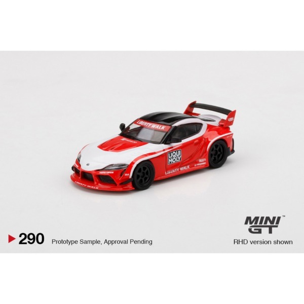 MiniGT LBWorks Toyota GR Supra Liqui Molly 1/64