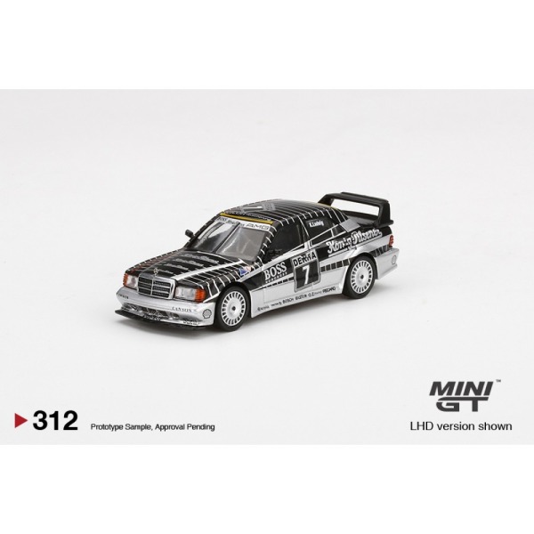 Mini GT Mercedes Benz 190E 2.5 16 Evolution II No 7 AMG LHD  312