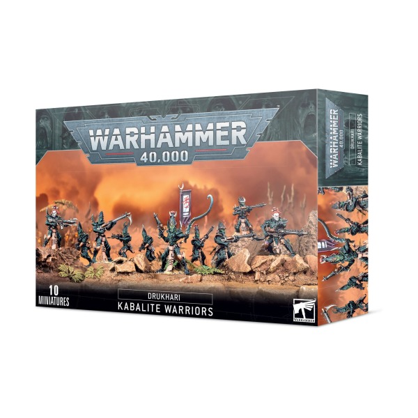 Warhammer - 40,000 - Drukhari - Kabalite Warriors (10 Miniatures)