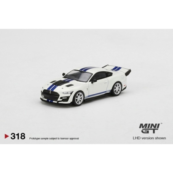 MiniGT Ford Shelby GT500 Dragonsnake Concept Oxford White 318 1/64