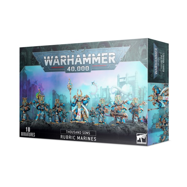 Warhammer - 40,000 - Thousand Sons - Rubric Marines (10 Miniatures)