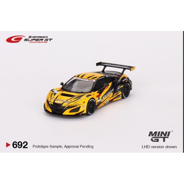 Mini GT Honda NSX GT3 EVO22 #18 UpGarage NSX GT3 Team UpGarage 2023 Super GT Series LHD 1/64