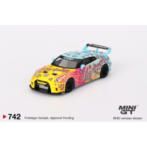 Mini GT LB-Silhouette Works GT Nissan 35GT-RR Ver.1 LBWK KUMA RHD Multicoloured 1/64